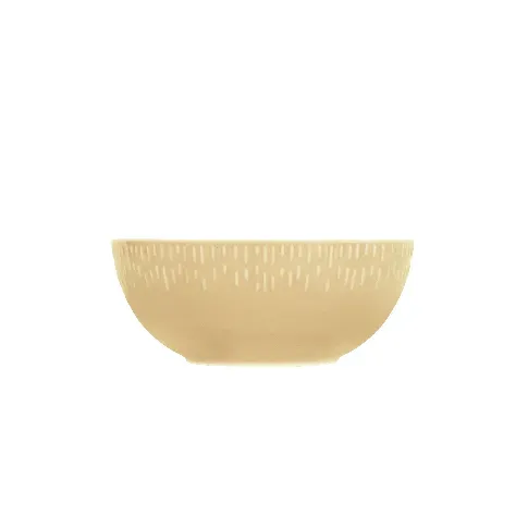 Bilde av best pris Aida - Life in Colour - Confetti - Mustard saladbowl w/relief porcelain (13390) - Hjemme og kjøkken