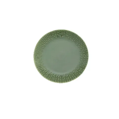 Bilde av best pris Aida - Life in Colour - Confetti - Olive dessert plate w/relief porcelain (13402) - Hjemme og kjøkken