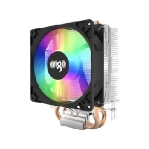 Bilde av best pris Aktiv kjøling for Aigo ICE 200 LED-prosessor (vask + svart vifte) PC-Komponenter - Skap og tilbehør - Kabinett kjøling