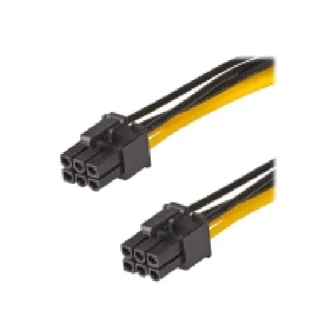 Bilde av best pris Akyga AK-CA-49 - PCI Express adapter cable - 6-pins PCIe-strøm (hunn) til 6-pins PCIe-strøm (hunn) - 40 cm PC tilbehør - Kabler og adaptere - Datakabler