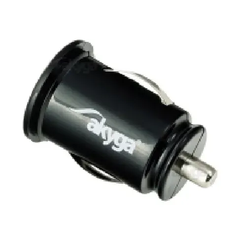 Bilde av best pris Akyga AK-CH-02 - Bilstrømadapter - 10.5 watt - 2.1 A - 2 utgangskontakter (USB) - svart Tele & GPS - Batteri & Ladere - Billader