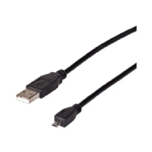 Bilde av best pris Akyga AK-USB-20 - Datakabel - UC-E6 connector hann til USB hann - 1.5 m - svart PC tilbehør - Kabler og adaptere - Datakabler