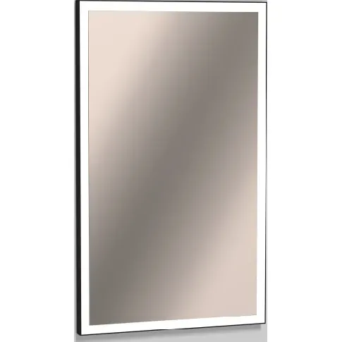 Bilde av best pris Alape speil med lys, dimbar, 60x100 cm, sort Baderom > Innredningen