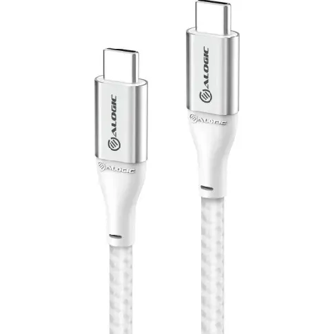 Bilde av best pris Alogic ladekabel USB-C til USB-C, sølv, 1,5 meter Hus &amp; hage > SmartHome &amp; elektronikk