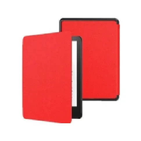 Bilde av best pris Alogy Case Alogy Smart Case for Kindle Paperwhite 5/V (11th gen.) Red PC & Nettbrett - Nettbrett tilbehør - Deksel & vesker