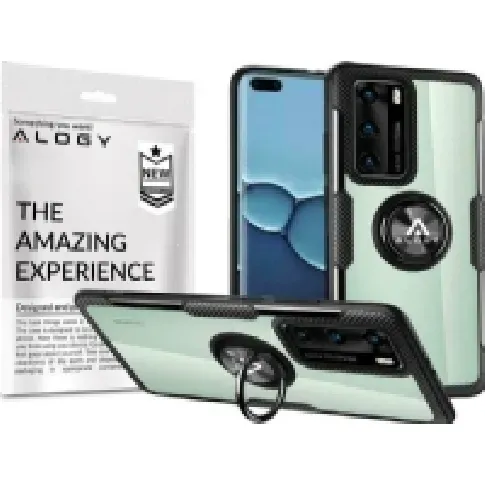 Bilde av best pris Alogy Phone case Alogy Clear Armor Ring Holder for Xiaomi Redmi Note 8 Pro universal Tele & GPS - Mobilt tilbehør - Deksler og vesker