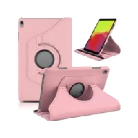 Bilde av best pris Alogy Tablet Case Flip Case for Lenovo Tab M10 TB-X605 Rotary 360 Alogy Pink PC & Nettbrett - Nettbrett tilbehør - Deksel & vesker