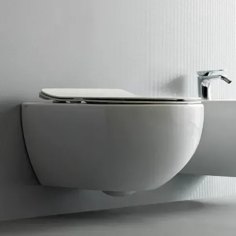 Bilde av best pris Alterna Arco Vegghengt Toalett Hvit Vegghengt toalett