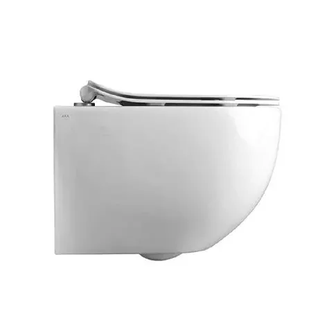 Bilde av best pris Alterna Arco Vegghengt Toalett M/sete Svart/hvit Hvit Vegghengt toalett