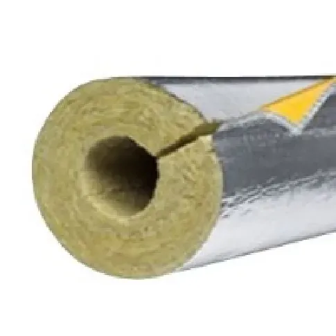 Bilde av best pris Alu-rørskål 54x30mm. 1,2m - PAROC Hvac Section AluCoat T, max. 250°C Rørlegger artikler - Verktøy til rørlegger - Isolasjon