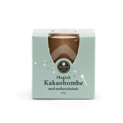 Bilde av best pris Amundsen Magisk Kakaobombe med Melkesjokolade Mat, drikke og tobakk - Matvarer - Sukkertøy og sjokolade