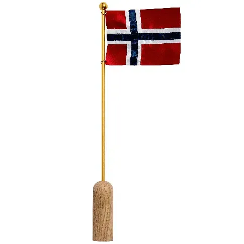 Bilde av best pris Andersen Furniture Celebrating norsk flagg, 40 cm Bordflagg