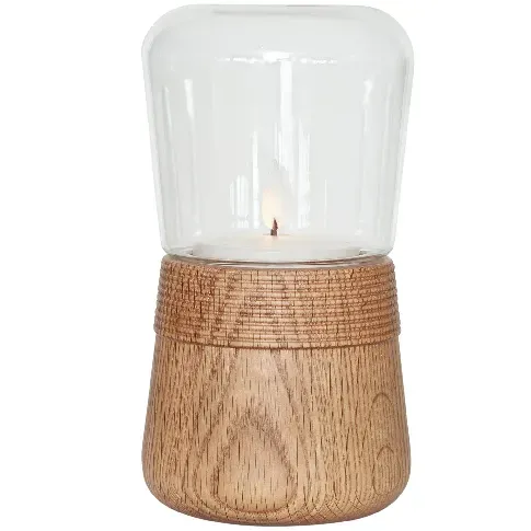 Bilde av best pris Andersen Furniture Spinn Candle LED lys eik Lys
