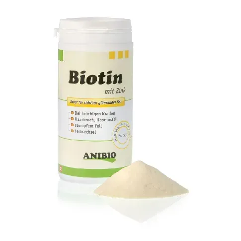 Bilde av best pris Anibio - Biotin with zink 220gr - (77100) - Kjæledyr og utstyr