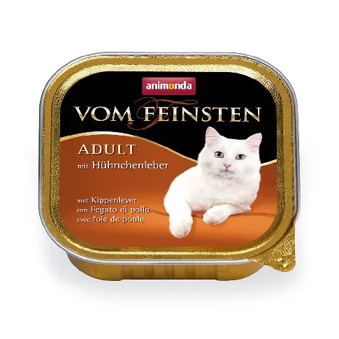 Bilde av best pris Animonda Vom Feinsten Adult Chicken Liver 100 g Katt - Kattemat - Våtfôr