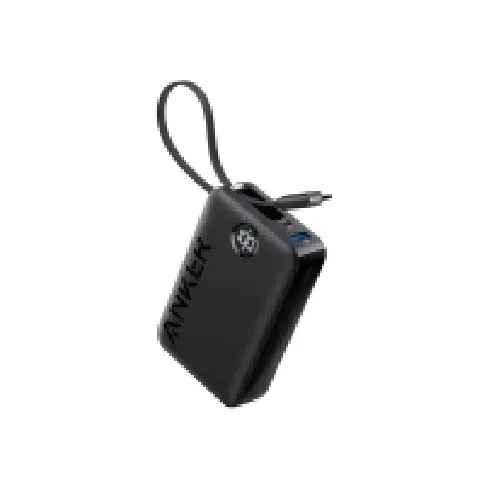 Bilde av best pris Anker 335 - Strømbank - 20000 mAh - 74 Wh - 22.5 watt - 3 A - 3 utgangskontakter (USB, 2 x USB-C) - svart Tele & GPS - Batteri & Ladere - Kraftbanker