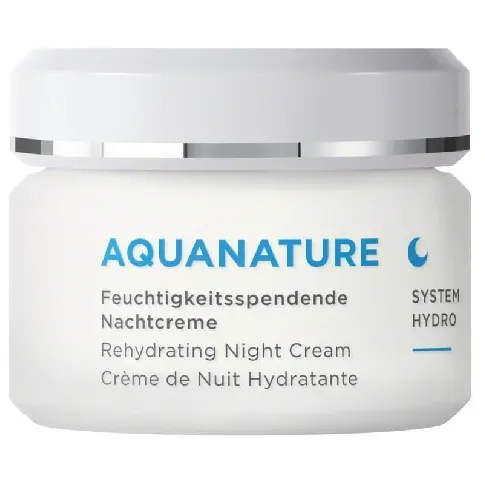 Bilde av best pris Annemarie Börlind - AquaNature System Hydro Rehydrating Night Cream 50 ml - Skjønnhet