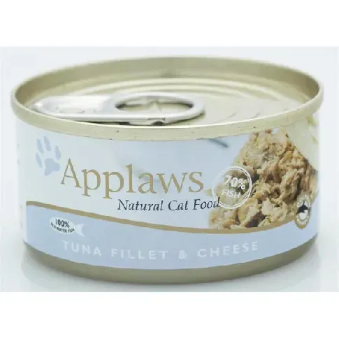 Bilde av best pris Applaws - 12 x Wet Cat Food 70 g - Tuna&Cheese - Kjæledyr og utstyr