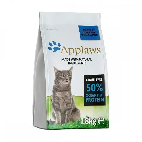 Bilde av best pris Applaws Cat Adult Fish & Salmon (1,8 kg) Katt - Kattemat - Voksenfôr til katt