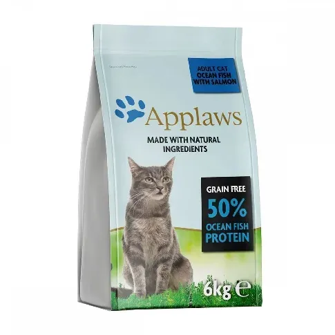 Bilde av best pris Applaws Cat Adult Fish & Salmon (6 kg) Katt - Kattemat - Voksenfôr til katt