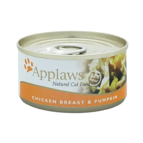 Bilde av best pris Applaws Chicken Breast&Pumpkin Konserv (70 g) Katt - Kattemat - Våtfôr