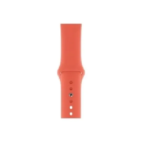 Bilde av best pris Apple 44mm Sport Band - Klokkestropp for smart armbåndsur - størrelse S/M og M/L - clementine - for Watch (42 mm, 44 mm, 45 mm, 49 mm) Helse - Pulsmåler - Tilbehør
