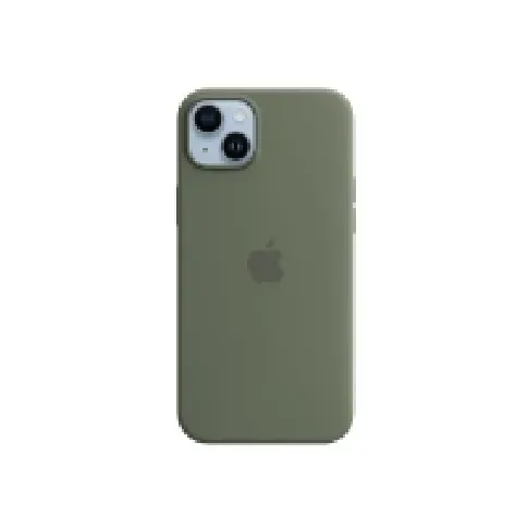 Bilde av best pris Apple - Baksidedeksel for mobiltelefon - MagSafe-samsvar - silikon - oliven - for iPhone 14 Plus Tele & GPS - Mobilt tilbehør - Deksler og vesker