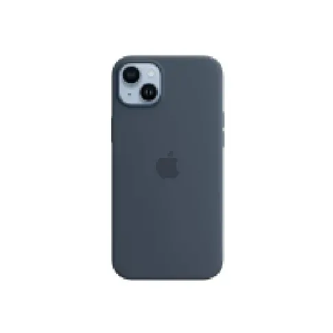 Bilde av best pris Apple - Baksidedeksel for mobiltelefon - MagSafe-samsvar - silikon - stormblå - for iPhone 14 Plus Tele & GPS - Mobilt tilbehør - Deksler og vesker