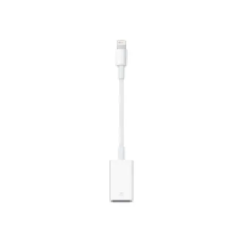 Bilde av best pris Apple Lightning to USB Camera Adapter - Lightning-adapter - Lightning hann til USB hunn PC & Nettbrett - Nettbrett tilbehør - Nettbrett tilbehør
