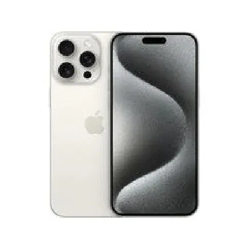Bilde av best pris Apple iPhone 15 Pro Max - 5G smartphone - dobbelt-SIM / Internminne 256 GB - OLED-display - 6.7 - 2796 x 1290 pixels (120 Hz) - 3x bakkamera 48 MP, 12 MP, 12 MP - front camera 12 MP - hvit titan Tele & GPS - Mobiltelefoner - Apple iPhone