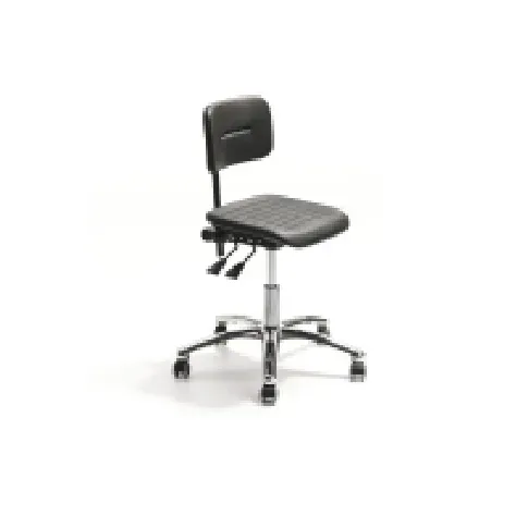 Bilde av best pris Arbejdsstol Dynamic 35020 mellem sort interiørdesign - Stoler & underlag - Industristoler