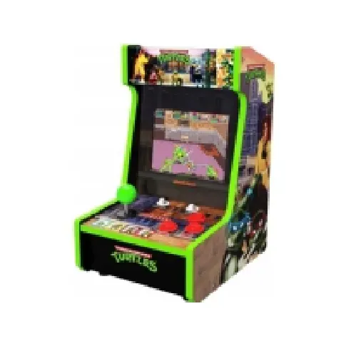 Bilde av best pris Arcade1UP Stående Arcade Retro Console Arcade1up 2in1/2 spill/Ninja Turtles Leker - Spill - Arkade spill