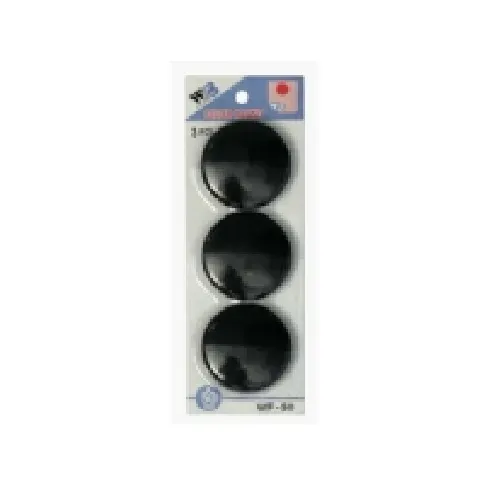 Bilde av best pris Argo Magnet 50 mm 3 deler, svart (607101) interiørdesign - Tavler og skjermer - Flip flips
