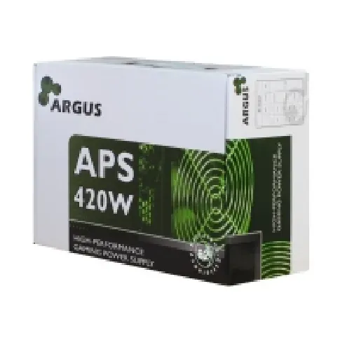 Bilde av best pris Argus APS-420W - Strømforsyning (intern) - ATX12V 2.31 - AC 115/230 V - 420 watt - aktiv PFC PC tilbehør - Ladere og batterier - PC/Server strømforsyning