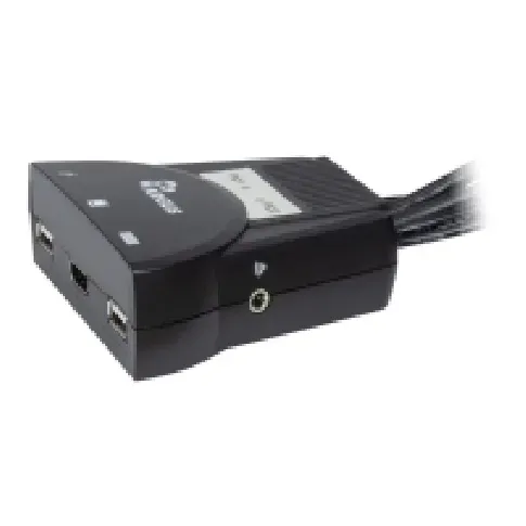 Bilde av best pris Argus KVM-LS-21HA HDMI - KVM / lydsvitsj - 2 x KVM/lyd - stasjonær PC tilbehør - KVM og brytere - Switcher