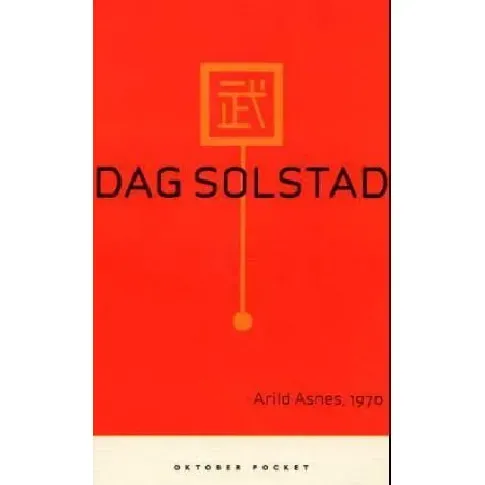 Bilde av best pris Arild Asnes, 1970 av Dag Solstad - Skjønnlitteratur