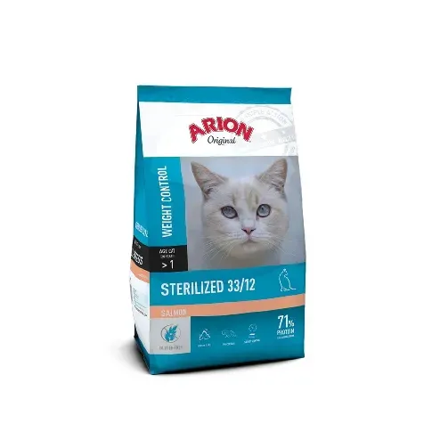 Bilde av best pris Arion - Cat Food - Original Cat Sterilized - Salmon - 2 Kg (105866) - Kjæledyr og utstyr