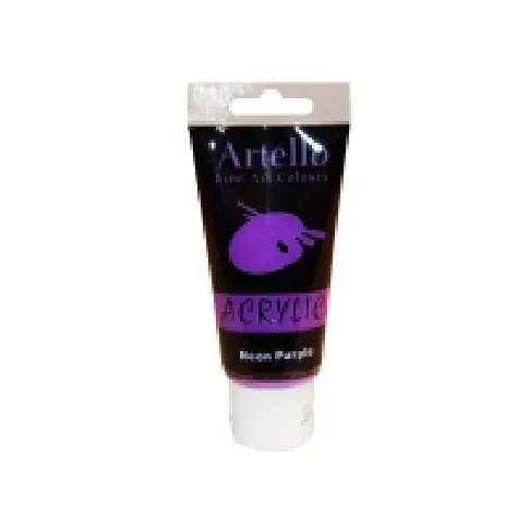 Bilde av best pris Artello acrylic 75ml Neon Purple Hobby - Kunstartikler - Akrylmaling