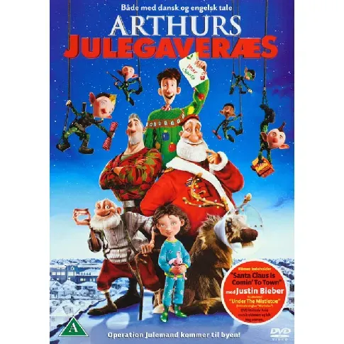 Bilde av best pris Arthurs Julegaveræs/Arthur Christmas - DVD - Filmer og TV-serier