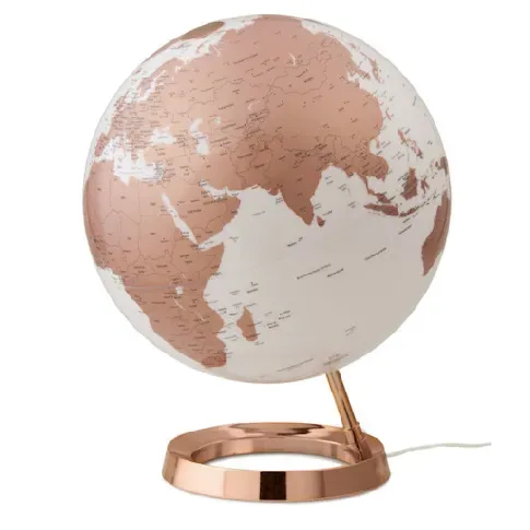 Bilde av best pris Atmosphere Kobber globus med lys Globus med lys
