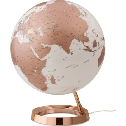 Bilde av best pris Atmosphere Kobber globus med lys Lamper &amp; el > Lamper &amp; spotter