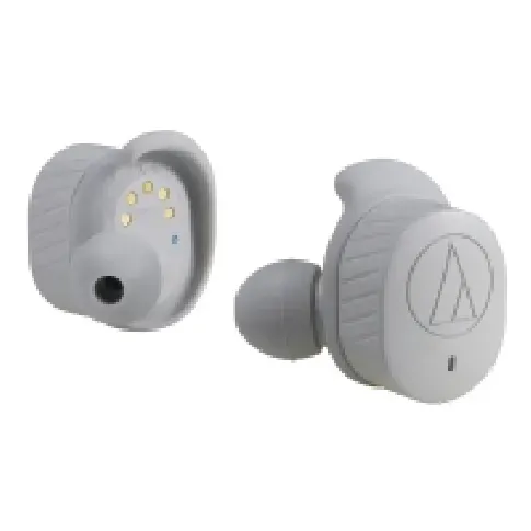 Bilde av best pris Audio-Technica ATH SPORT7TW - True wireless-hodetelefoner med mikrofon - i øret - Bluetooth - grå TV, Lyd & Bilde - Hodetelefoner & Mikrofoner