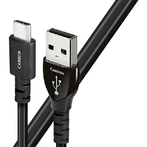 Bilde av best pris AudioQuest Carbon USB-A to USB-C USB kabel - Kabler - Digitalkabel
