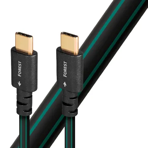 Bilde av best pris AudioQuest Forest USB-C to USB-C USB kabel - Kabler - Digitalkabel