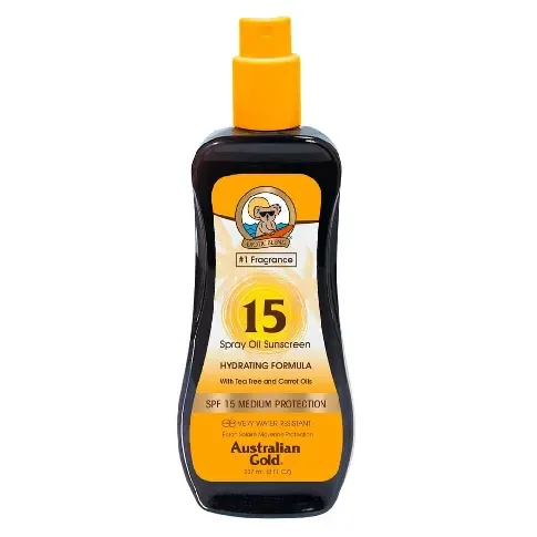 Bilde av best pris Australian Gold - Carrot Spray Oil SPF 15 237 ml - Skjønnhet
