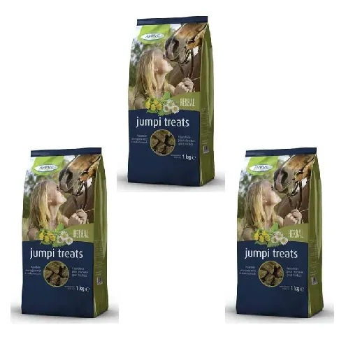 Bilde av best pris Aveve - 3 x Jumpi Herbal, Horse snacks 1 kg - Kjæledyr og utstyr
