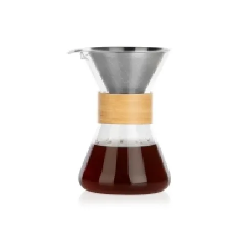 Bilde av best pris BEEM 06403, Kaffetrakter, 0,7 l, Brun, Bamboo, Borosilikatglass, Rustfritt stål, 6 kopper, 100 mm Kjøkkenapparater - Kaffe - Stempelkanner