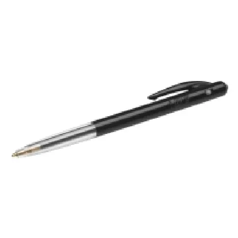 Bilde av best pris BIC M10 Clic - Kulepenn - svart - 1 mm - medium - retraktil (en pakke 50) Skriveredskaper - Kulepenner & Fyllepenner - Kulepenner med trykk-knapp