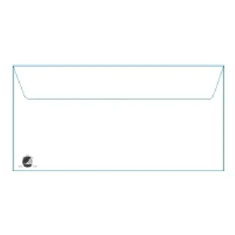 Bilde av best pris BONG Mailman E65 - Konvolutt - International DL (110 x 220 mm) - lommebok - åpen side - selvklebende (Peel & Seal) - 1 vindu - fargekantforing - hvit - pakke av 500 Papir & Emballasje - Konvolutter og poser - Konvolutter