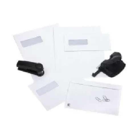 Bilde av best pris BONG Mailman - Konvolutt - International C4 (229 x 324 mm) - lommebok - åpen ende - selvklebende (Peel & Seal) - 1 vindu - fargekantforing - hvit - pakke av 500 Papir & Emballasje - Konvolutter og poser - Konvolutter